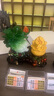 悟天八方納財(cái)白菜擺件招財(cái)金蟾開店開業(yè)禮物客廳辦公室前臺(tái)裝飾品擺件 小號(hào)八方納財(cái)翠玉33*15*27CM 曬單實(shí)拍圖