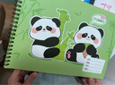 兒童畫(huà)畫(huà)本圖畫(huà)本繪畫(huà)本A4大號(hào)美術(shù)涂鴉本幼兒園小學(xué)生專(zhuān)用80g加厚白紙線圈本繪畫(huà)套裝 竹竹熊貓【A4-1本裝】-30張 曬單實(shí)拍圖