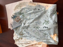歐孕（OUYUN）竹棉嬰兒睡袋投降式防驚跳睡袋春夏襁褓包巾 花語(yǔ)圖鑒65*26 曬單實(shí)拍圖