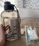 RICH YOUR HOME德國(guó)品質(zhì)運(yùn)動(dòng)水壺噸桶噸大容量茶水分離水壺防燙耐高溫太空杯男士 黑色1.8L[防燙款+濾網(wǎng)+指南針] 曬單實(shí)拍圖