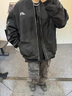 迪伽達(dá)美式國(guó)潮飛行夾克外套男春秋季棒球服外套男休閑百搭高街夾克男 JFFS-1074綠色 XL 曬單實(shí)拍圖