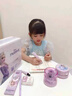 迪士尼（Disney）電動文具套裝5件套 電動削筆器橡皮小學(xué)生文具禮盒生日禮物女孩開學(xué)大禮包 艾莎公主E0269F 曬單實拍圖