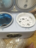 半球（PESKOE）雙膽電飯煲電飯鍋 智能多功能微壓鍋 2+2L雙膽雙控煮飯鍋 家用3-4個(gè)人煲湯煮粥迷你小型電飯鍋煮粥 4L 藍(lán)色雙膽飯煲 曬單實(shí)拍圖