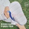 lemonkid兒童雨鞋男女童雨靴防水防滑小孩上學(xué)水鞋 甘石灰 38 曬單實拍圖