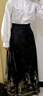 翊尚美馬面裙女全套新中式漢服成人女禮服小個夏季2025新款中國風(fēng)連衣裙 黑色【織金馬面裙+白色上衣】 L 【適合115-130斤】 曬單實拍圖