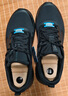 斯凱奇（Skechers）秋季緩震健步鞋網(wǎng)面透氣高彈鞋厚底耐磨休閑運動鞋 全黑色/BBK 41 曬單實拍圖