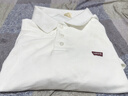 Levi's李維斯冰酷系列25春夏新款男士針織休閑簡(jiǎn)約涼感短袖Polo衫 白色 004KC-0001 2XL 曬單實(shí)拍圖