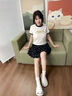 KAPPA卡帕女鞋外穿拖鞋女2025夏季新款戶(hù)外防滑休閑鞋子一字拖涼鞋女 冷灰色 43-44 曬單實(shí)拍圖