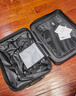 新秀麗（Samsonite）行李箱20英寸拉桿箱歐洲條紋旅行箱商務前開口登機箱黑色KF1 曬單實拍圖