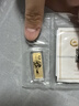 中國黃金 Au9999黃金薄片投資金條100g 曬單實拍圖