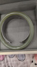 印象眸 和田玉手鐲淺青玉美人鐲叮當(dāng)鐲內(nèi)徑為59-60mm 曬單實拍圖