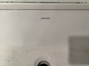 九牧（JOMOO）臺下盆陶瓷盆衛生間洗手盆防濺水抗菌易潔單盆面盆家用(不含下水) 【小-方形臺下盆】12756 曬單實(shí)拍圖