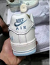 CLENIKEEDAIR NIKE空軍一號(hào)ins新款A(yù)F1小勾淺灰低幫男女潮流時(shí)尚百搭板鞋運(yùn) AF1-白銀藍(lán)【高品質(zhì)NIKE】 42 NIKE 曬單實(shí)拍圖