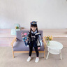 G.DUCKKIDS小黃鴨女童外套春秋款2025新款兒童兔子警官學(xué)院領(lǐng)夾克女寶寶衣服 藍色外套 110 建議4~5歲【100-110cm】cm 曬單實(shí)拍圖