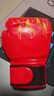 曼迪卡威（Mdikawe）拳擊手套專(zhuān)業(yè)兒童3-5-12歲成人散打泰拳搏擊格斗拳套訓練打沙袋 曬單實(shí)拍圖