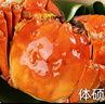 【活蟹】湖鮮陽澄 大閘蟹 去繩足重 全母3.1-3.4兩 8只 鮮活中秋節(jié)超大螃蟹海鮮禮盒裝 曬單實(shí)拍圖