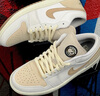 耐克（NIKE）Jordan官方喬丹下站東單AJ1板鞋男子運動鞋夏季新款 IB8855 121燕麥色/麻黃/椰奶色/燕麥色 42 曬單實拍圖