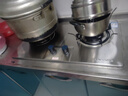榮事達（Royalstar）燃氣灶 雙灶煤氣灶 家用天然氣液化氣爐具 猛火鴛鴦灶 (天然氣)五環(huán)猛火+不銹鋼 曬單實(shí)拍圖