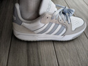 adidas ENTRAP美式校園風(fēng)運(yùn)動(dòng)板鞋男女少年感復(fù)古籃球鞋阿迪達(dá)斯 白色/淺藍(lán)/灰色   40.5 曬單實(shí)拍圖