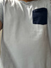 京東京造10A抗菌純棉睡衣男短袖套裝25春夏情侶家居服藍XL 曬單實(shí)拍圖