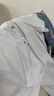 森馬（Semir）短袖T恤男修身純色內搭純棉2025夏季V領(lǐng)白t百搭上衣109325100102 曬單實(shí)拍圖