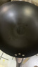 京嚴(yán)鐵鍋章丘炒鍋正宗老式無涂層精鐵不粘炒菜鍋家用圓底煎鍋燃?xì)鈱Ｓ?【高純鐵｜氮化不銹】帶蓋 34cm 【已開鍋｜不粘不銹｜好養(yǎng)鍋】 曬單實(shí)拍圖