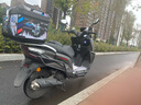 破界猛禽X2高配版150踏板燃油摩托車2025款新款代步上班長途可上牌 黑 曬單實拍圖