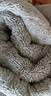 亞光長(cháng)絨棉A類(lèi)抗菌條紋方巾4條裝 45g 34*34cm 曬單實(shí)拍圖