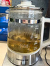 九陽（Joyoung）1.8L全玻璃沸萃養(yǎng)生壺煮茶器 316L雙鋼加長茶籃 輕音燉煮 0膠水0異味0重金屬家用電燒水壺18WY20R 曬單實(shí)拍圖