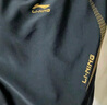 李寧（LI-NING）泳衣女專業(yè)訓(xùn)練連體平角游泳衣女士時尚大碼泳裝011 黑金 L  曬單實拍圖