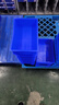 零件盒周轉箱收納盒物料盒五金工具盒配件箱塑料盒長(cháng)方形膠框 7號藍【300*200*85】MM (加厚加粗款) 曬單實(shí)拍圖