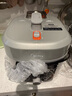 美的（Midea）小飛俠沸騰濃香雙模式電壓力鍋0氟0涂層雙膽高壓鍋5L智能預約家用煲湯4-6人煮飯煲E5825N輕音泄壓 曬單實(shí)拍圖