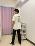 安踏（ANTA）小零感板鞋男鞋子秋季新款皮面防潑水2025耐磨休閑鞋輕便潮流男 黑/暗夜棕 42 曬單實(shí)拍圖