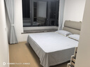 顧家家居（KUKA）京東家具頭層牛皮分段靠包主臥雙人床8136白1.8*2.0m京倉閃發(fā) 曬單實拍圖