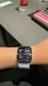 Apple/蘋果 Watch Series 10 智能手表GPS款46毫米銀色鋁金屬表殼青云色回環(huán)式運動表帶MX243CH/B 曬單實拍圖