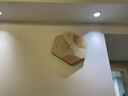 奶油風餐廳裝飾掛鐘新款創(chuàng)意異形客廳墻面時鐘壁燈高級感鐘表掛墻 A-uv精雕【普通款不發(fā)光】+指針 直徑40cm 曬單實拍圖