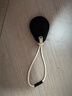 LVZHUYE適用airtag保護套真皮掛繩創(chuàng  )意皮套蘋(píng)果airtags寵物兒童防丟定位防丟保護殼 airtag套【瘋馬皮】黑色 曬單實(shí)拍圖