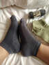 胖東來(lái)襪子男士石墨烯抗菌防臭襪子男中筒襪吸汗透氣運動(dòng)襪胖東來(lái)同款 中筒【混色】禮盒裝 7雙 均碼 曬單實(shí)拍圖