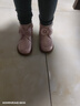 戴維貝拉（DAVE＆BELLA）女童皮靴洋氣女寶寶鞋子加絨兒童時(shí)裝靴幼兒皮鞋秋冬新款童鞋 粉色【現貨】 28碼 曬單實(shí)拍圖
