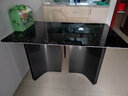 樂(lè )福匯家微晶石長(cháng)方形餐桌椅組合輕奢現代簡(jiǎn)約小戶(hù)型家用方桌大理石飯桌子 1.2米 *0.7米單餐桌 微晶石桌面 曬單實(shí)拍圖