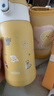 膳魔師（THERMOS）兒童保溫杯開學(xué)必備吸管杯直飲水杯小學(xué)生水壺貓狗系列3歲550ml黃 曬單實(shí)拍圖