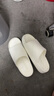 耐克NIKE拖鞋男一字拖可外穿CALM SLIDE休閑鞋FD4116-100帆白44 曬單實(shí)拍圖