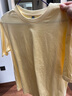 回力正肩短袖女2026新款夏季韓版純色體恤衫大碼胖mm寬松純棉t恤上衣 曬單實(shí)拍圖
