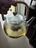 憶壺茶煮茶壺玻璃燒水壺高硼硅泡茶具電陶爐耐高溫可明火圍爐花茶提梁壺 曬單實拍圖