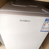 HYUNDAI（韓國現(xiàn)代）冰箱小型單開門迷你型小冰箱家用宿舍租房冷藏制冷冰箱辦公室節(jié)能省電 48L白【租房辦公】【3天約一度電】 曬單實拍圖