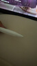 ESCASE【4只裝】適用蘋(píng)果ApplePencil筆尖保護套高靈敏纖維筆尖耐磨筆套筆頭超薄硅膠套1/2代透明+白 曬單實(shí)拍圖