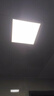 佛山照明（FSL）LED集成吊頂面板燈直發(fā)光平板燈鋁扣板燈16W白光300*300 曬單實(shí)拍圖