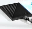西部數(shù)據(jù)（WD）2TB 移動硬盤 USB3.0 My Passport隨行版2.5英寸 黑 機械硬盤 筆記本電腦外接 大容量加密存儲 曬單實拍圖