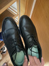 紅蜻蜓男士皮鞋新款商務(wù)休閑軟面皮鞋真皮爸爸鞋工作鞋WTA25087 黑色 44 曬單實(shí)拍圖