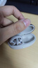 韶音（SHOKZ）OpenDots ONE動鈦圈開放式藍(lán)牙耳機(jī)耳夾式耳機(jī)藍(lán)牙跑步運(yùn)動無線E310 星際白 曬單實(shí)拍圖